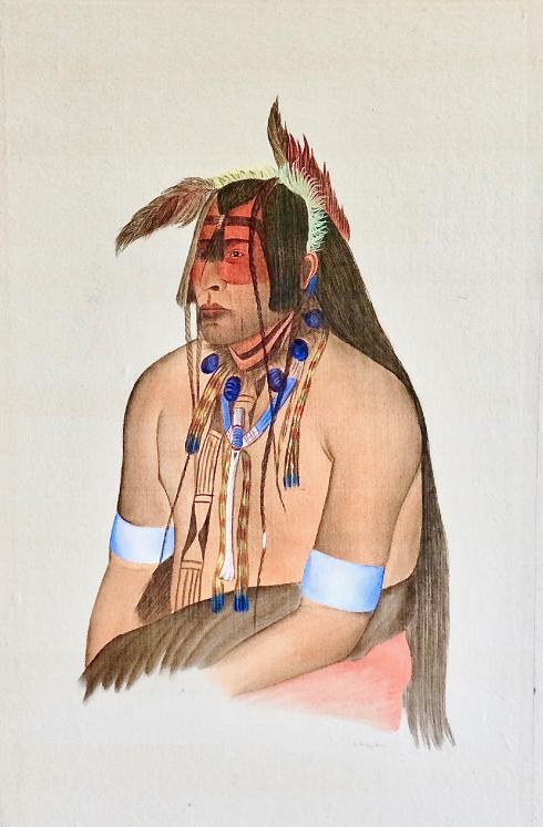 LA ROCHE LAFFITTE - Original painting - Watercolor - Apache