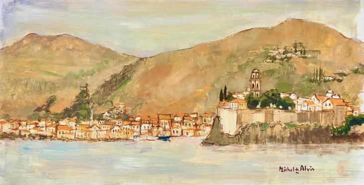 Michel DE ALVIS - Original Painting - Oil - Italy, Calabria