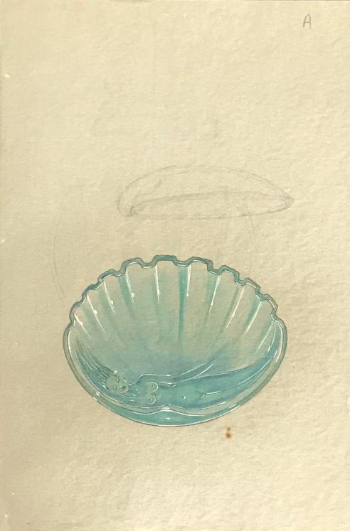 Pierre D'AVESN - Original drawing - Pencil and Gouache - Cup project 3