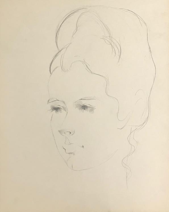 Lancelot Ney - Original drawing - Pencil - Portrait 9
