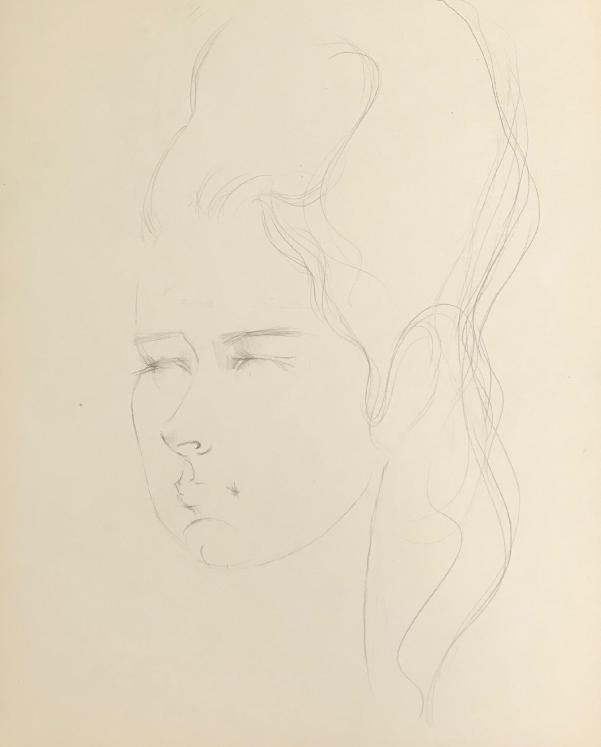Lancelot Ney - Original drawing - Pencil - Portrait 10