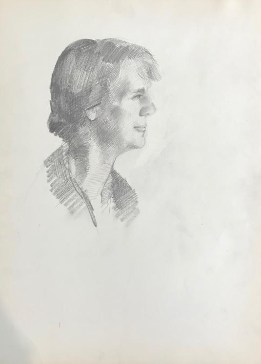 Lancelot Ney - Original drawing - Pencil - Portrait 14