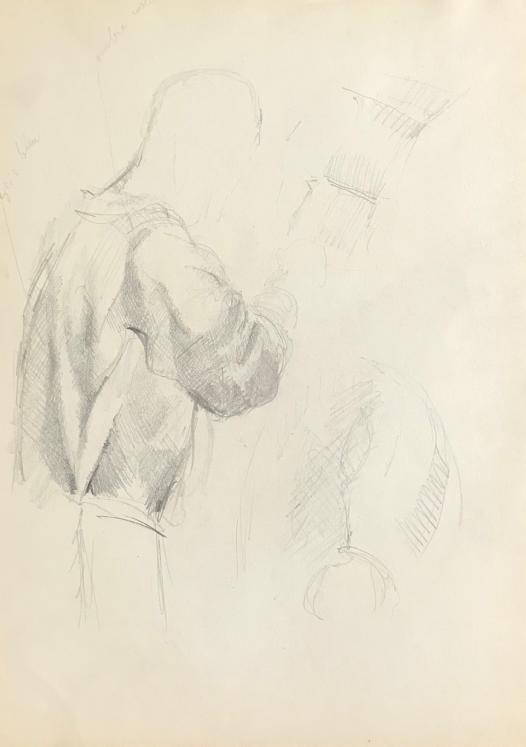 Lancelot NEY - Original drawing - Pencil - Surgeon 37