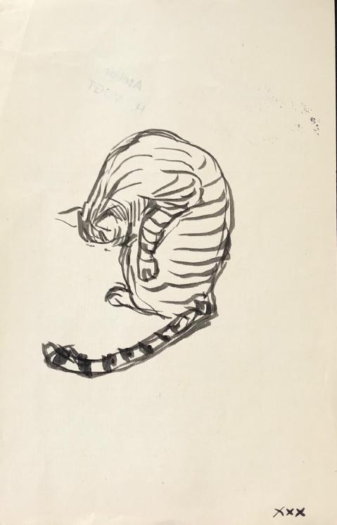 Hélène VOGT - Original drawing - Ink - Cat 32