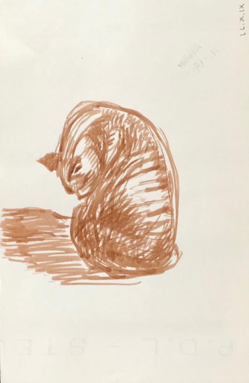 Hélène VOGT - Original drawing - Ink - Cat 39