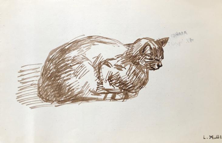 Hélène VOGT - Original drawing - Ink - Cat 49