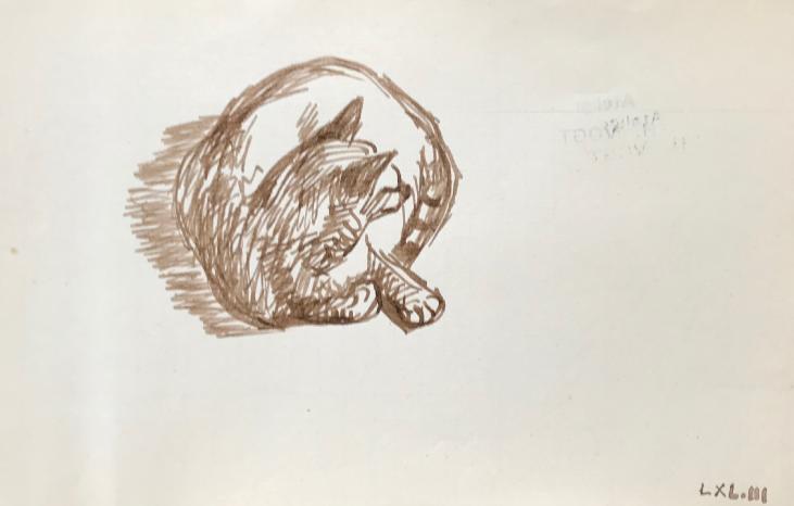 Hélène VOGT - Original drawing - Ink - Cat 51