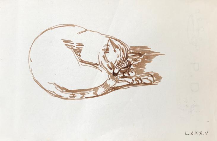 Hélène VOGT - Original drawing - Ink - Cat 57
