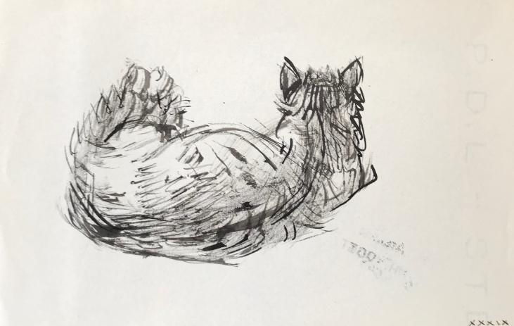 Hélène VOGT - Original drawing - Ink - Cat 58