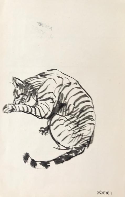 Hélène VOGT - Original drawing - Ink - Cat 61