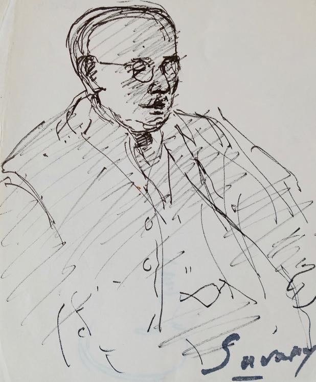 Robert SAVARY - Original drawing - Felt - Trial 1