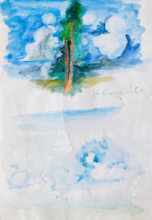 Janine JANET - Original painting - Watercolor - Landscape 13