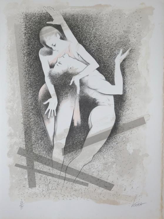 Daniel SCIORA - Original print - Lithograph - Dance