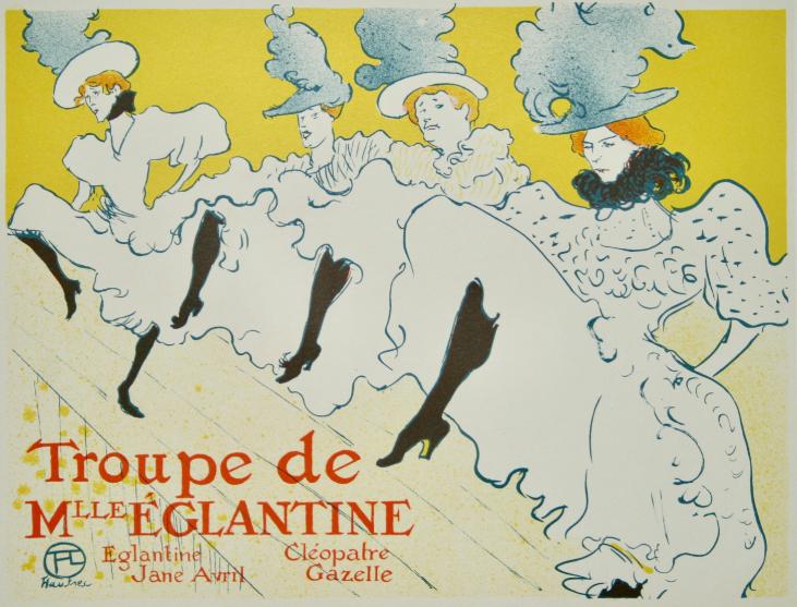 Henri de TOULOUSE-LAUTREC (after) - Print - Lithograph - Miss Eglantine