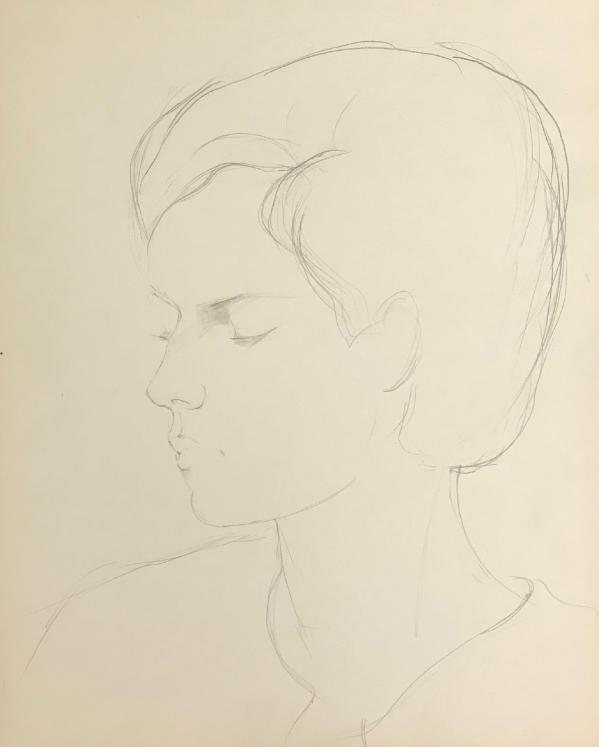 Lancelot Ney - Original drawing - Pencil - Portrait 13