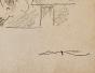 Auguste ROUBILLE - Original drawing - Pencil - Campaign house