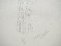 VIONNET Workshop - Original drawing - Pencil - Dress tied at the waist 182