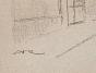 Auguste ROUBILLE - Original drawing - Pencil - House study 4