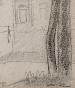 Auguste ROUBILLE - Original drawing - Pencil - House study 7