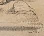 Auguste ROUBILLE - Original drawing - Pencil - Sphinx