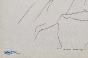 Auguste ROUBILLE - Original drawing - Ink - Circus horse 3