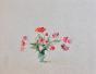 Janine JANET - Original painting - Watercolor - Bouquet of flowers 1