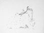 Jacques BOÉRI - Original drawing - Ink - Praying mantis