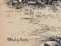 Michel DE ALVIS - Original drawing - Felts - The sea