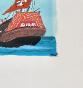 Armel DE WISMES - Original Painting - Watercolor - Galleon at sea 7