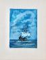 Armel DE WISMES - Original Painting - Watercolor - Galleon at sea 9