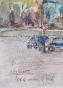 Etienne GAUDET - Original painting - Watercolor - Villefranche-sur-mer 4
