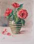 Etienne GAUDET - Original painting - Watercolor - Bouquet