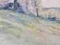 Etienne GAUDET - Original painting - Watercolor - Vileberfol, Loire Valley
