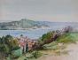 Etienne GAUDET - Original painting - Watercolor - Villefranche-sur-mer 6