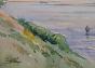Etienne GAUDET - Original painting - Watercolor - Edge of the Loire