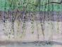 Edouard RIGHETTI  - Original painting - Watercolor - The weeping willow