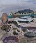 Edouard RIGHETTI  - Original painting - Gouache - Chausey Islands 2