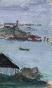 Edouard RIGHETTI  - Original painting - Gouache - Chausey Islands 4