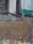 Edouard RIGHETTI  - Original painting - Gouache - Chimney 6 Clémenceau Street in Chanois
