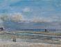 Edouard RIGHETTI  - Original painting - Gouache -Tourville, Normandy
