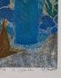 Edouard RIGHETTI - Original Print - Etching - Still life the blue siphon