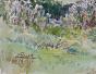 Etienne GAUDET - Original painting - Watercolor - Landscape