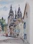 Etienne GAUDET - Original painting - Watercolor - Blois 29