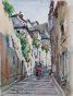 Etienne GAUDET - Original painting - Watercolor - Blois 30