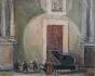 Edouard RIGHETTI  - Original painting - Oil - Menton Music Festival