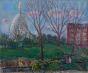 Edouard RIGHETTI  - Original painting - Oil - Montmartre