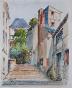 Etienne GAUDET - Original painting - Watercolor - Blois 47