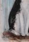 Edouard RIGHETTI  - Original painting - Watercolour - The young cat