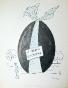 Henri MOREZ - Original Drawing - Ink - The Easter Egg