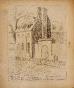 Auguste ROUBILLE - Original drawing - Pencil - St Lazare